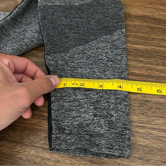 PINK seamless Gray High-Waisted Leggings S - Picture 9 of 9